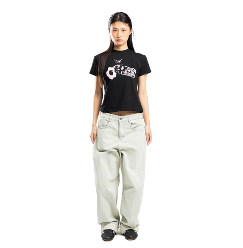 Smokey rose mini tee