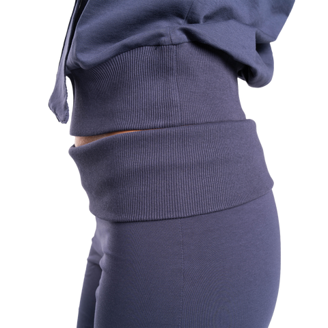 Midnight Ribbed Pants