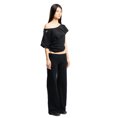 Charcoal NonRibbed Pants