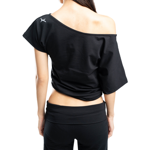 Charcoal Tilted Tee