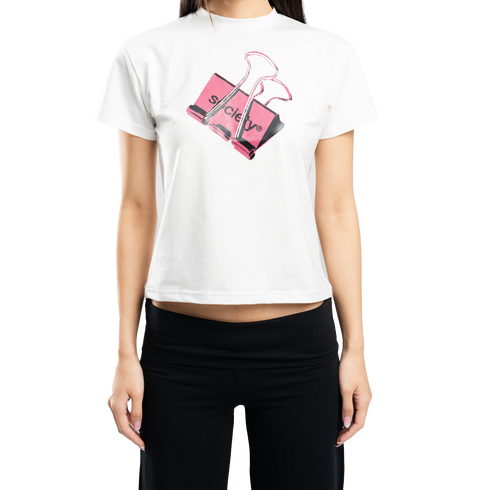 Clipped mini tee