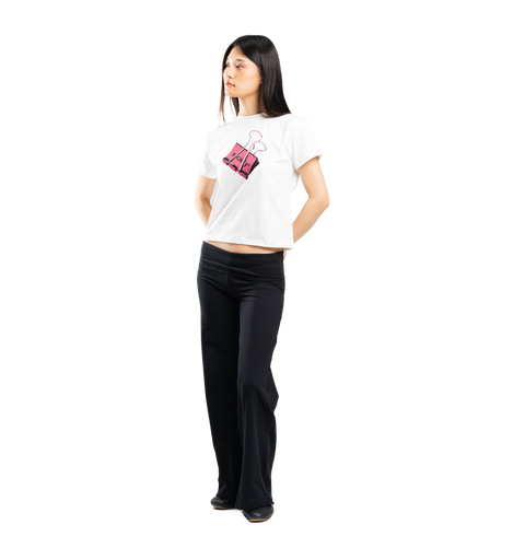Clipped mini tee