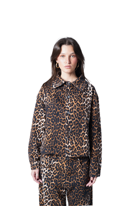 safari trucker jacket