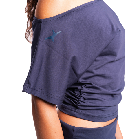 midnight Tilted Tee