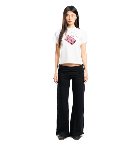 Clipped mini tee