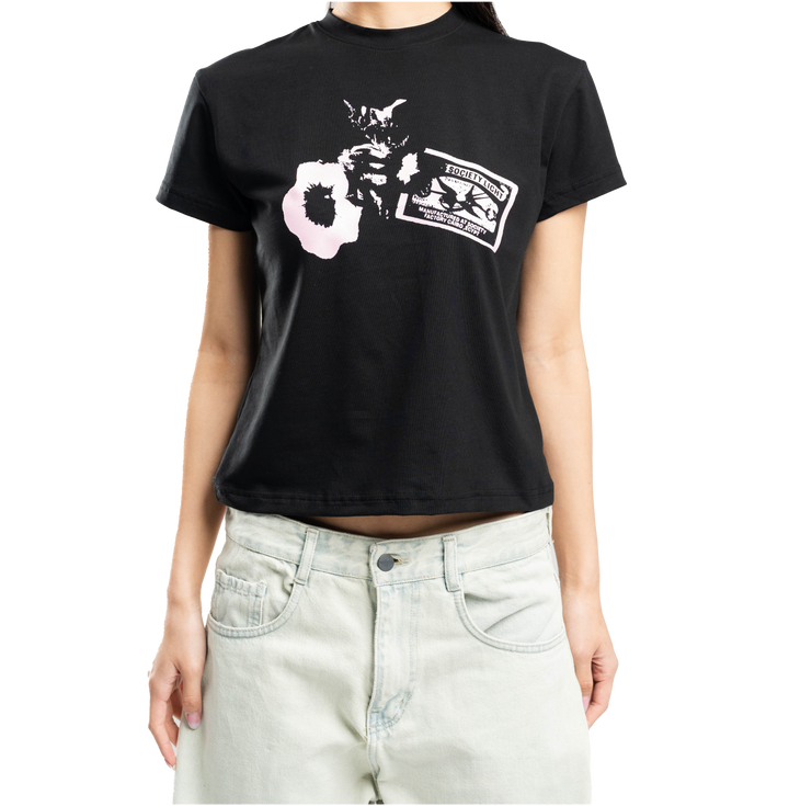 Smokey rose mini tee