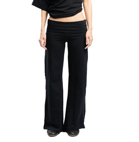 Charcoal NonRibbed Pants