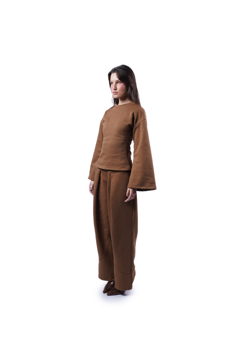 espresso zip down top