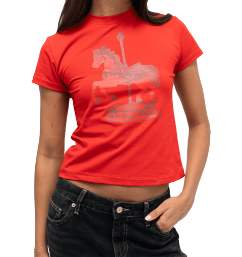 merry go round mini tee