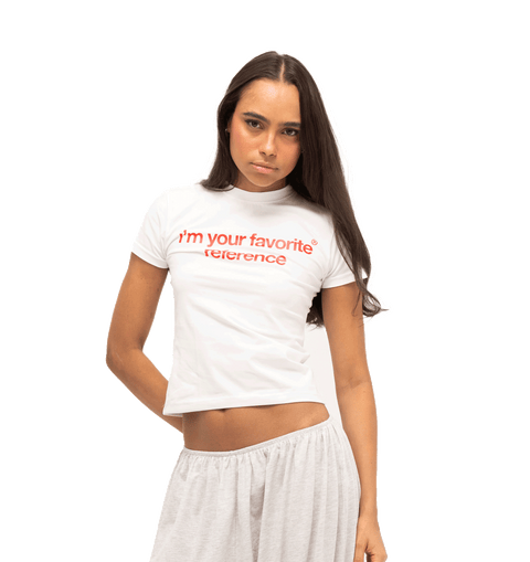 favorite reference mini tee